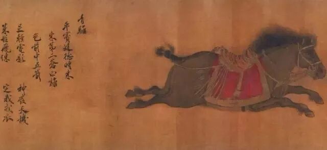 【除夕特稿】马年将至,当代艺术送|【金】赵霖《昭陵六骏图》之青骓、什伐赤