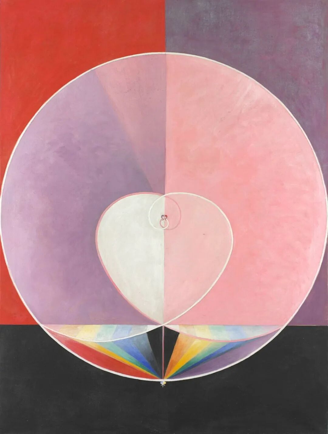 艺术史是一部由权力幸存者书写的“|瑞典女画家希尔玛·阿夫·克林特(HilmaafKlint)作品
