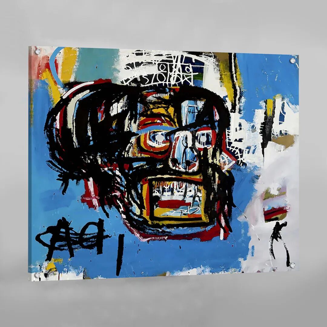 失控的处方:现代社会的“药物依赖|《无题头骨》(UntitledSkull,1981~1993)