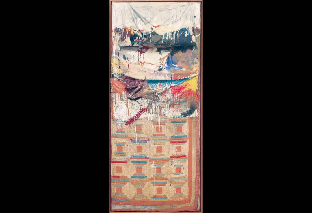 当代艺术家的“观念”，究竟是怎样｜劳森伯格《床》1955年