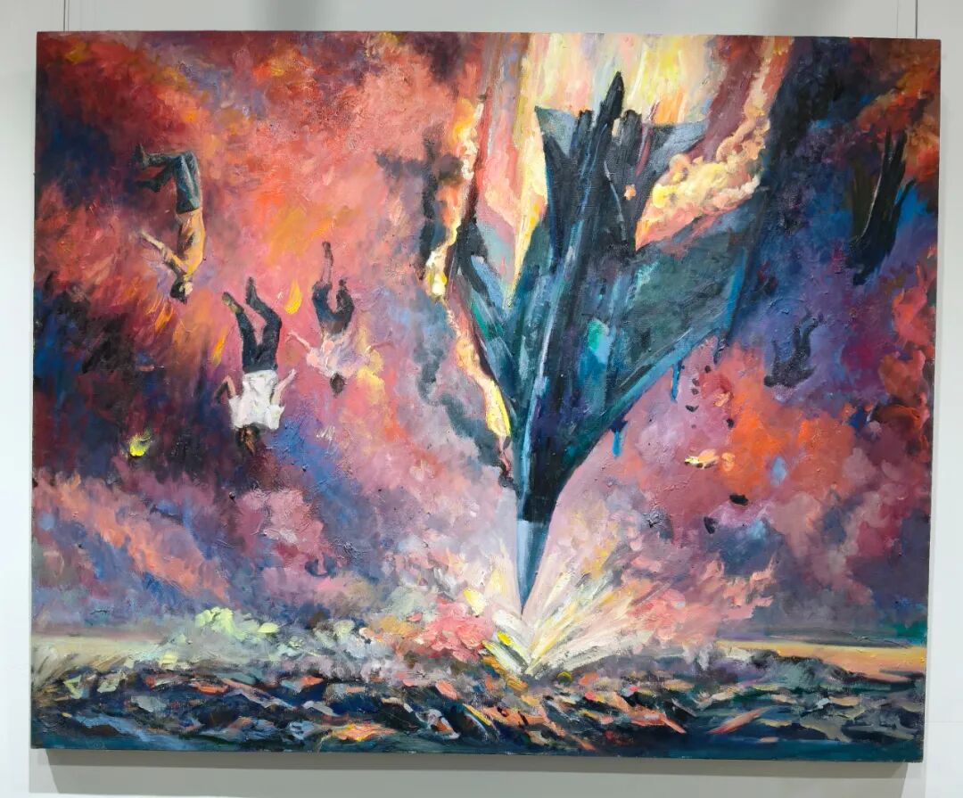 悲悯与“救赎”:当代艺术如何回应|《“归家”》布面油画