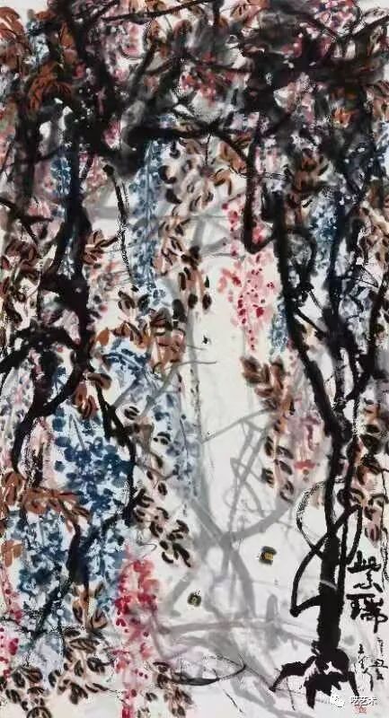 纪念王泽,一位年轻画家的离去|王泽作品《紫瑞》