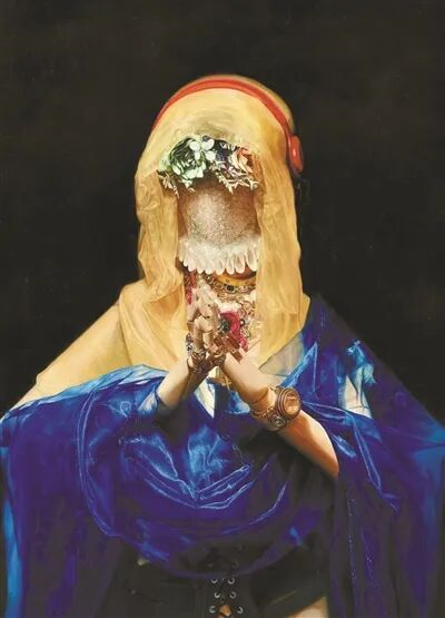 写实之“死”:当AI能生成一切,|四川美术学院毕业生安琪的超写实绘画《祷》