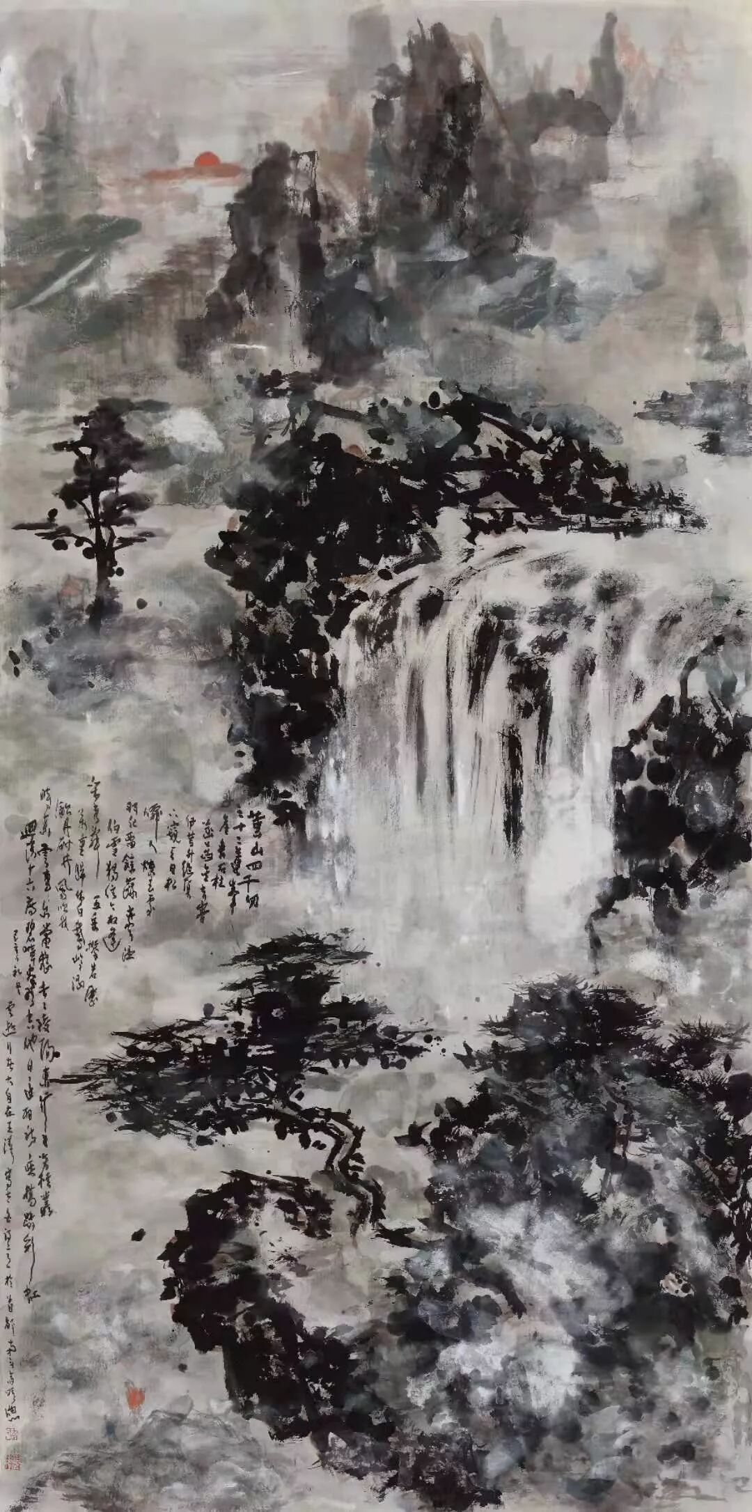 纪念王泽,一位年轻画家的离去|王泽作品《太白诗意》