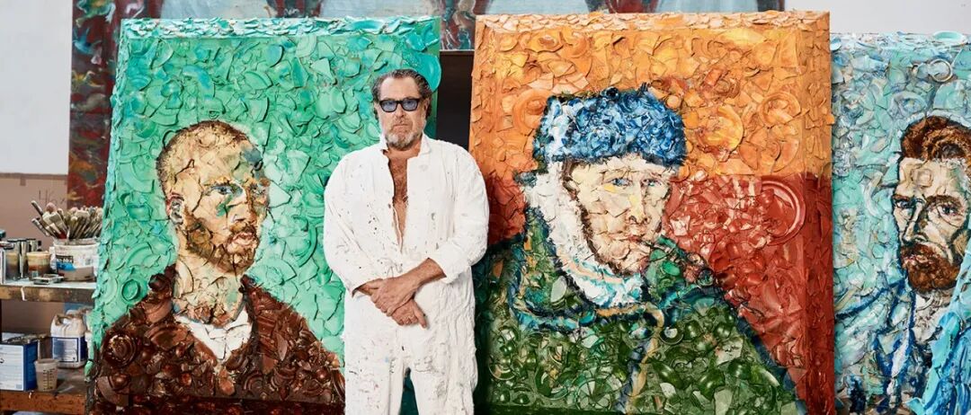 艺术圈是怎么一步步把艺术批评家“|朱利安·施纳贝尔(JulianSchnabel)作品