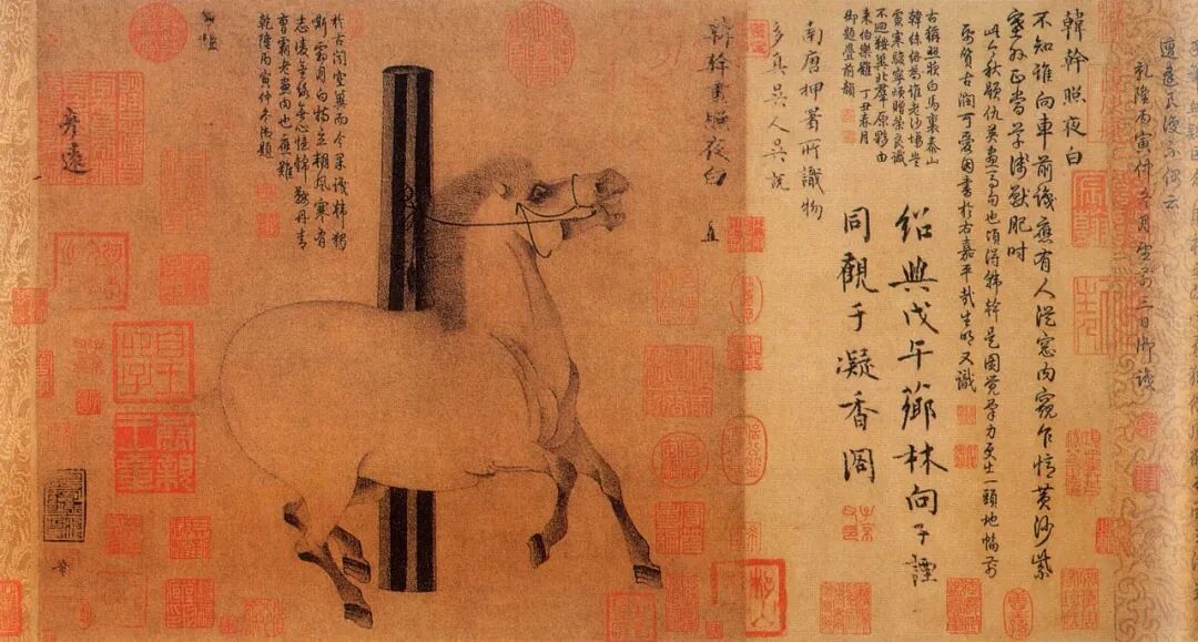 【除夕特稿】马年将至,当代艺术送|【唐】韩干作品