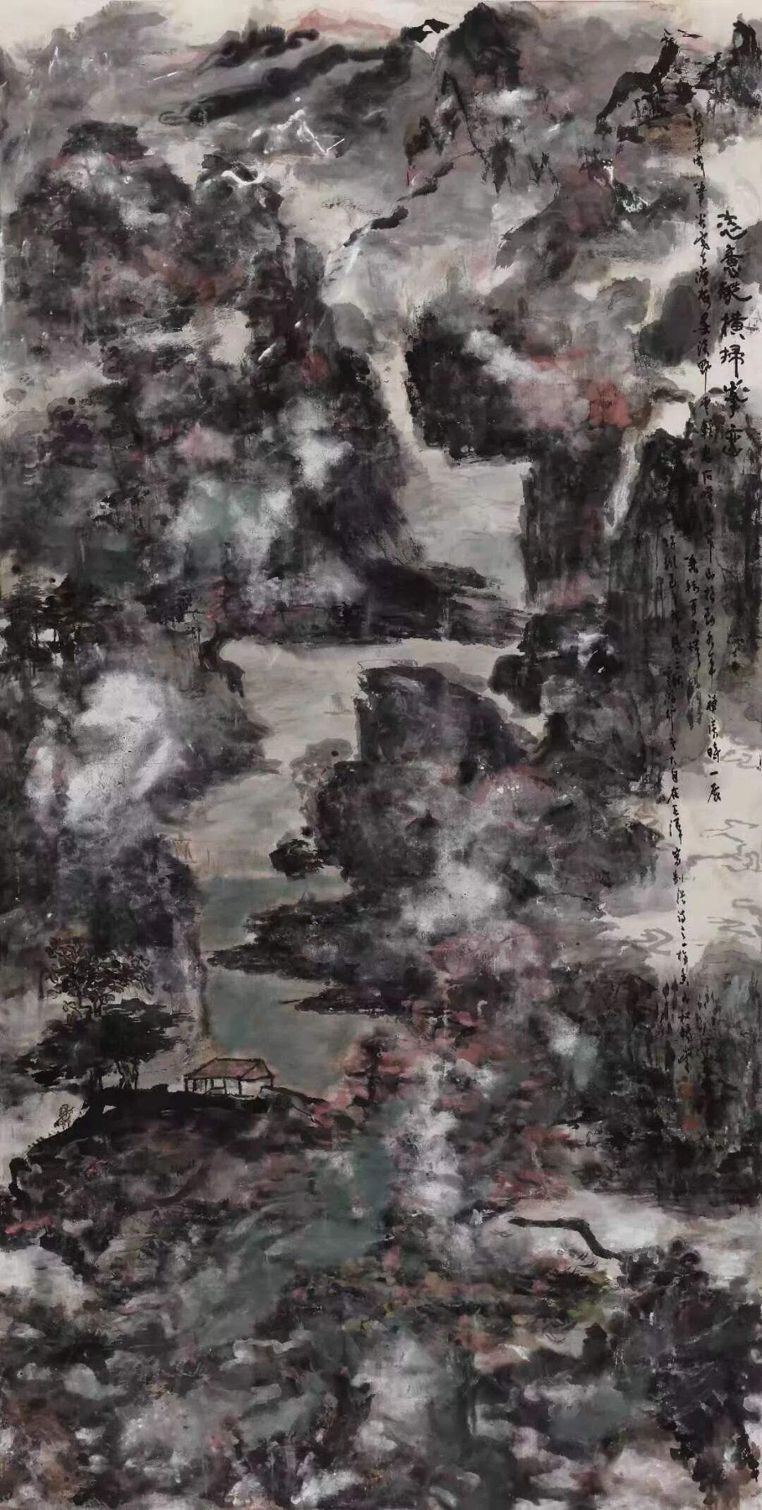 纪念王泽,一位年轻画家的离去|王泽作品《荆浩诗意图》