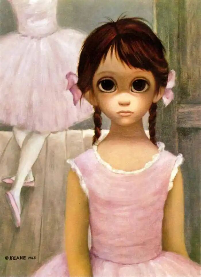 艺术史是一部由权力幸存者书写的“|艺术家玛格丽特·基恩(MargaretKeane)