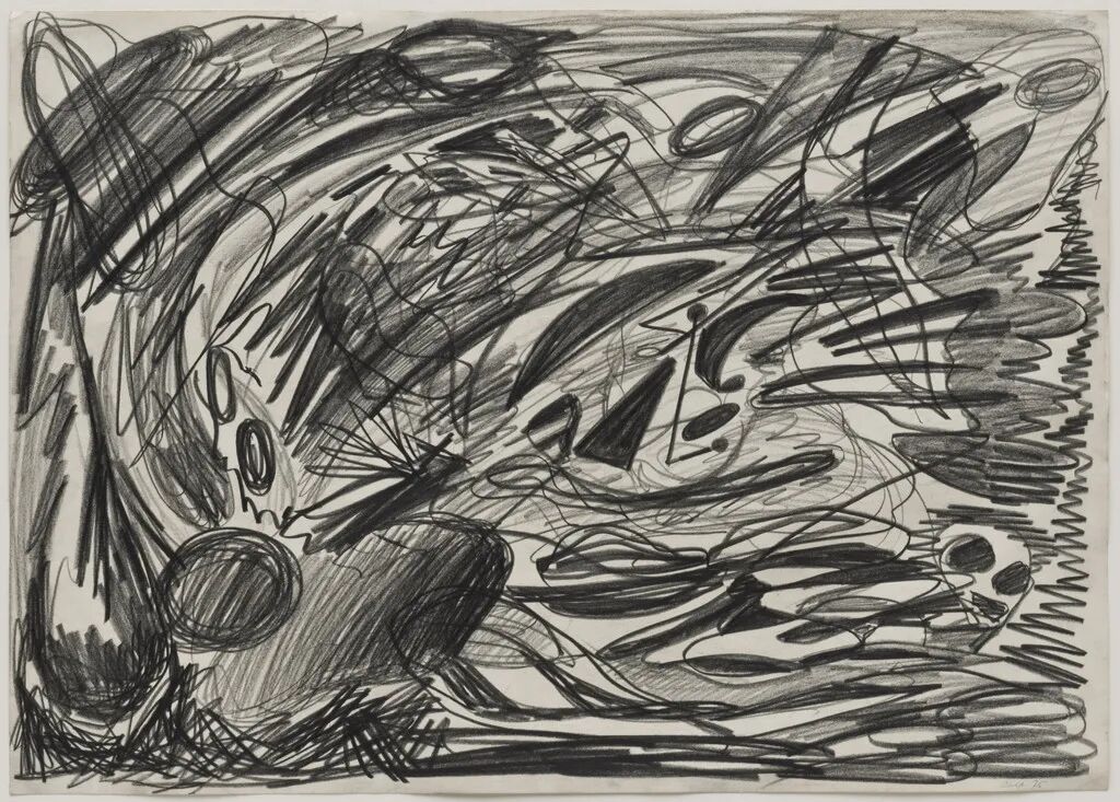 现代绘画的困境：坏画不坏，好画不｜A.R.彭克《无题》1975