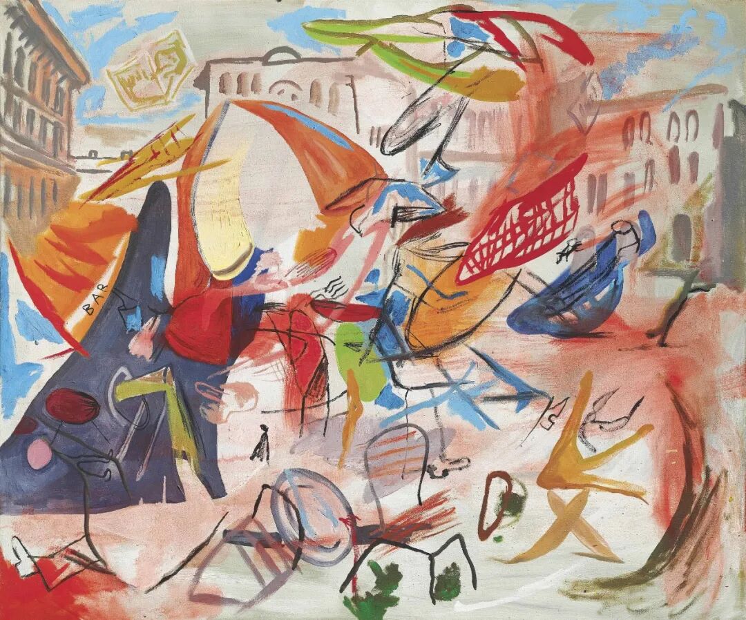 现代绘画的困境：坏画不坏，好画不｜马丁·基彭贝格《无题》1988