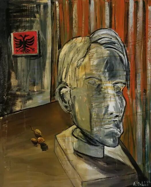 现代绘画的困境：坏画不坏，好画不｜德国艺术家阿尔伯特·欧伦《德·菲娜》（DeFina）