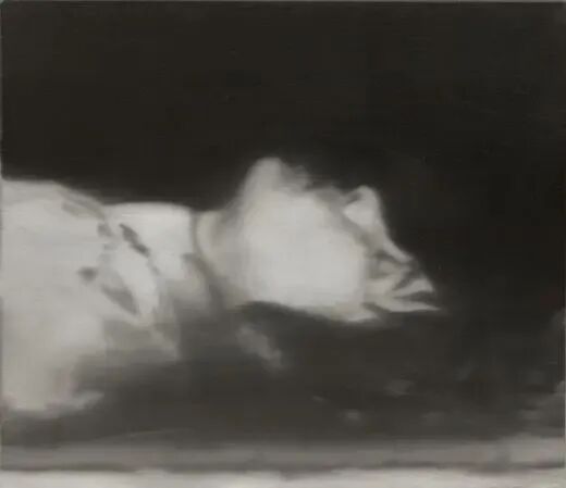 现代绘画的困境：坏画不坏，好画不｜里希特《巴德尔-迈因霍夫》系列的两幅，描绘迈因霍夫自杀的场景